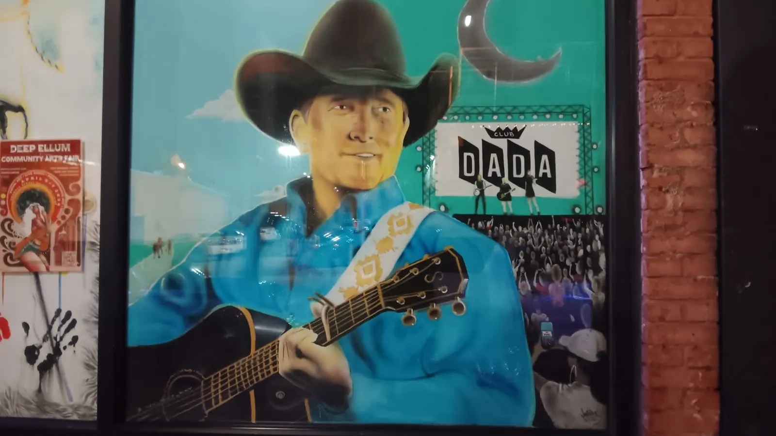 Club Dada mural artwork