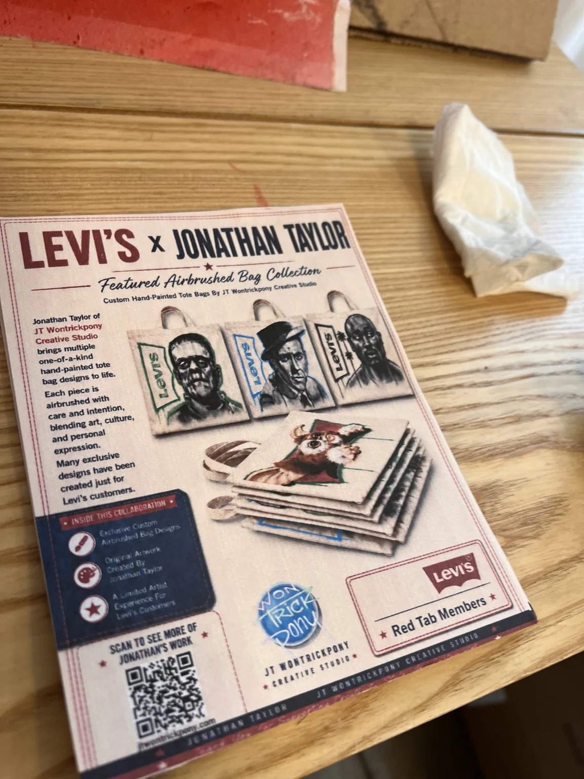 Levi’s Red Tab Members event presentation